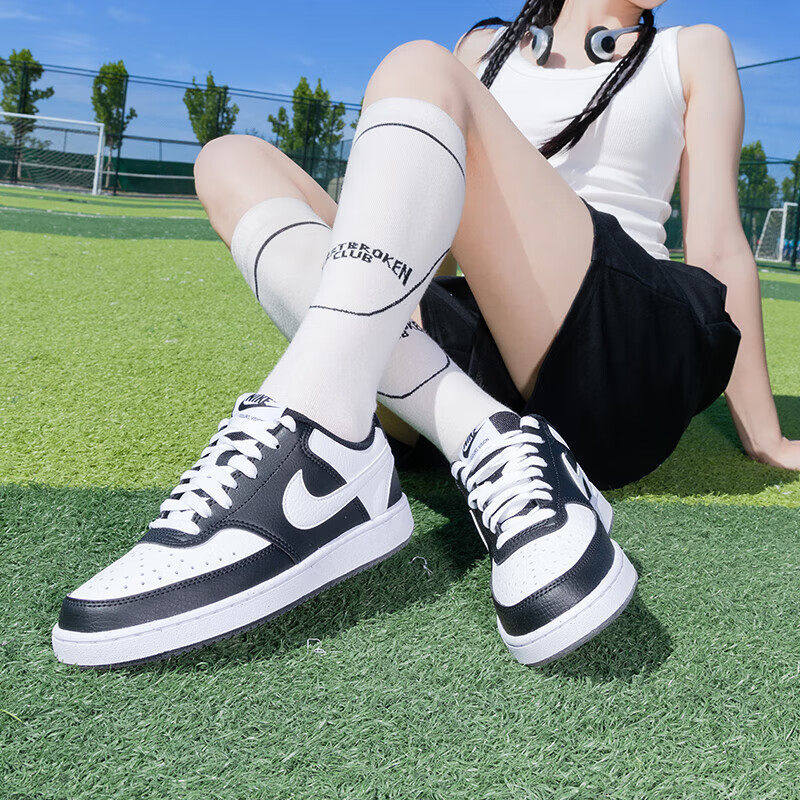 简版空军一号板鞋Nike耐克鞋子春季正品运动鞋低帮女鞋轻便休闲鞋