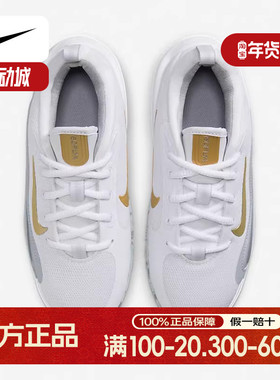 NIKE耐克大小儿童鞋IsoFly室内外运动缓震透气篮球鞋FN4384-100