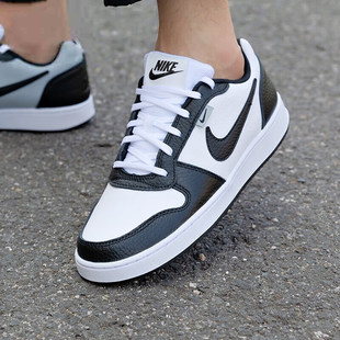 NIKE EBERNON低帮板鞋耐克鞋子夏季新款运动鞋轻便男鞋皮面旅行鞋