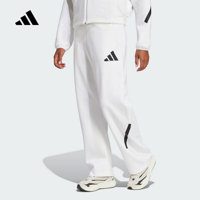 adidas阿迪达斯舞蹈香蕉裤2025春女黑标制服亲肤柔软长裤 JJ4747