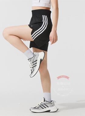 Adidas阿迪达斯短裤女裤春季新款透气跑步运动裤休闲裤IT7760