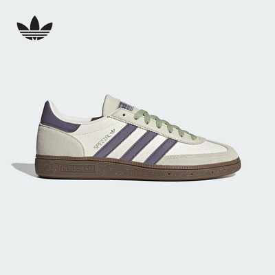 adidas阿迪达斯三叶草HANDBALL经典运动休闲板鞋德训T头鞋JR4499