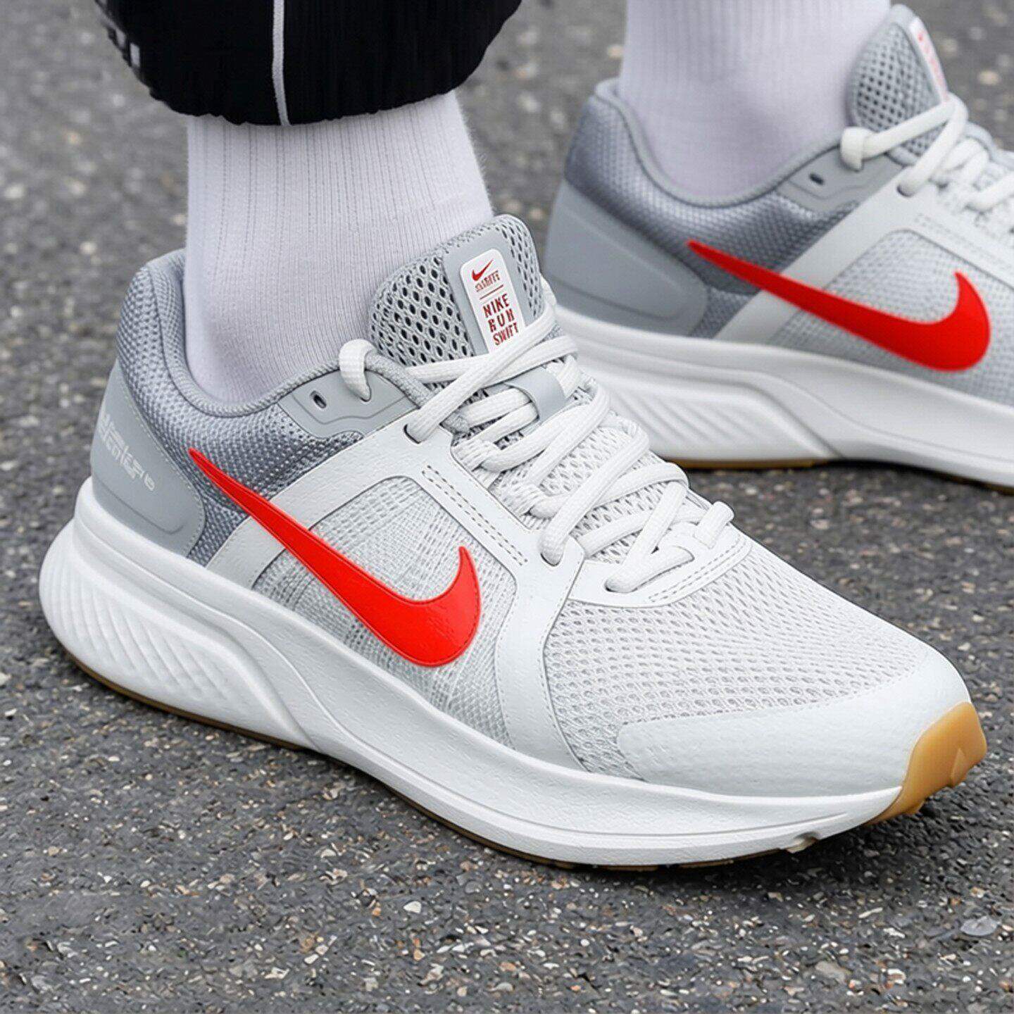 Nike耐克鞋子透气网面鞋健身徒步男鞋正品运动鞋厚底跑步鞋CU3517