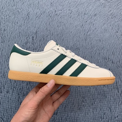 Adidas/阿迪达斯正品三叶草男女同款复古休闲T头鞋德训板鞋JR8311
