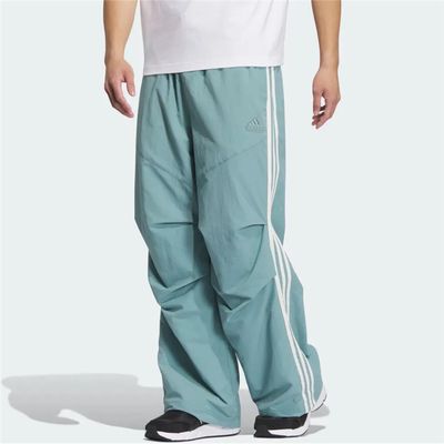 Adidas阿迪达斯男子运动户外休闲宽松直筒伞兵裤长裤 JI8644 8642