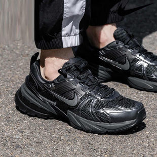 Nike耐克V2K复古运动鞋正品黑武士跑步鞋减震耐磨男鞋户外休闲鞋