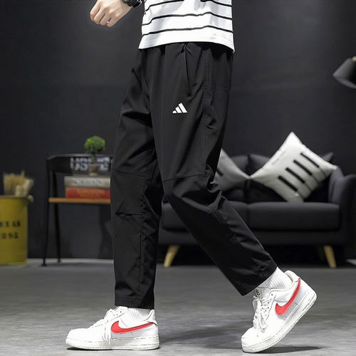 阿迪达斯裤子男春季新款