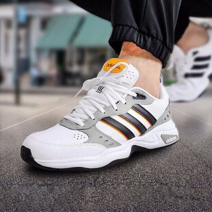阿迪达斯男鞋秋季新款正品小白鞋老爹鞋STRUTTER复古休闲鞋GX6788