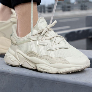 阿迪达斯三叶草男鞋OZWEEGO灰色老爹鞋男士复古运动休闲鞋FX6029