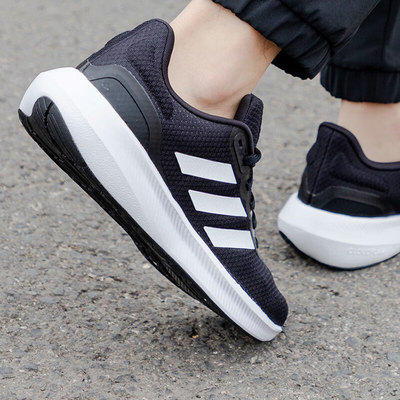 阿迪达斯跑步鞋男冬季新款透气男士运动鞋RUNFALCON 3.0轻便男鞋