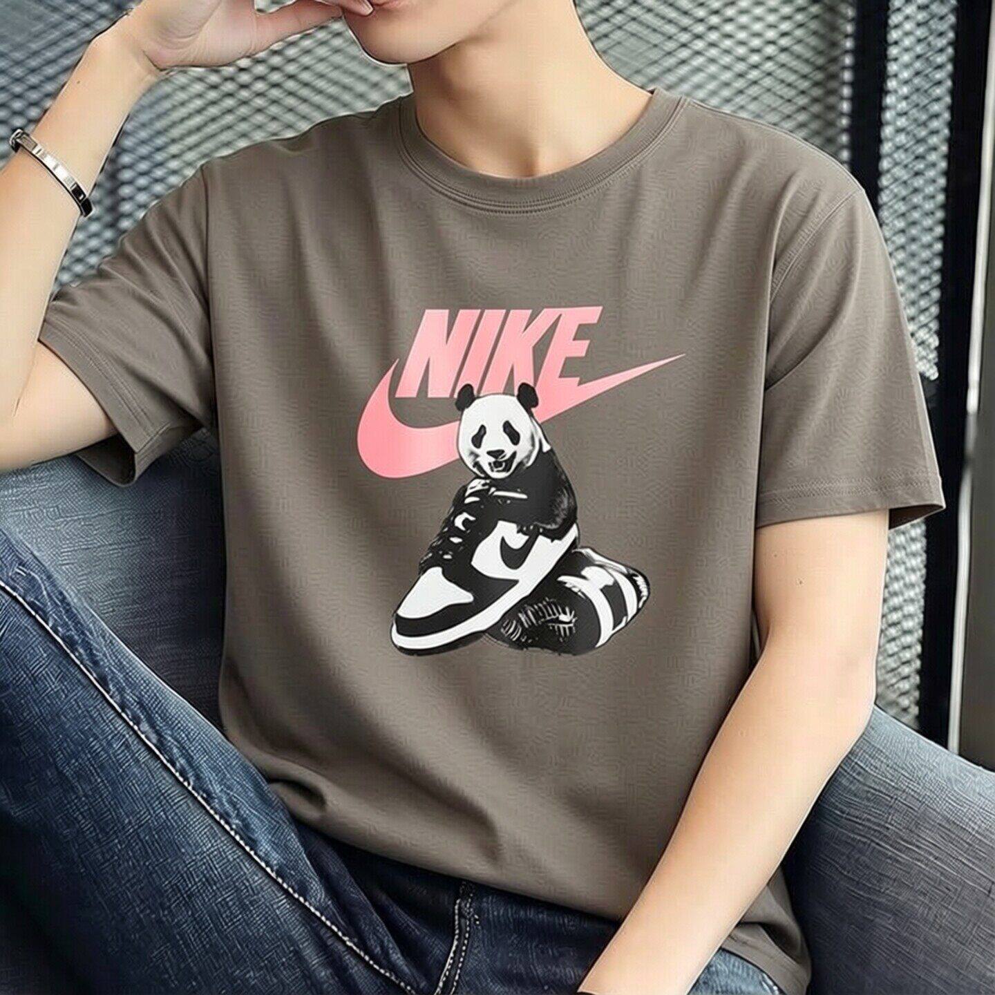 Nike耐克纯棉印花短袖男