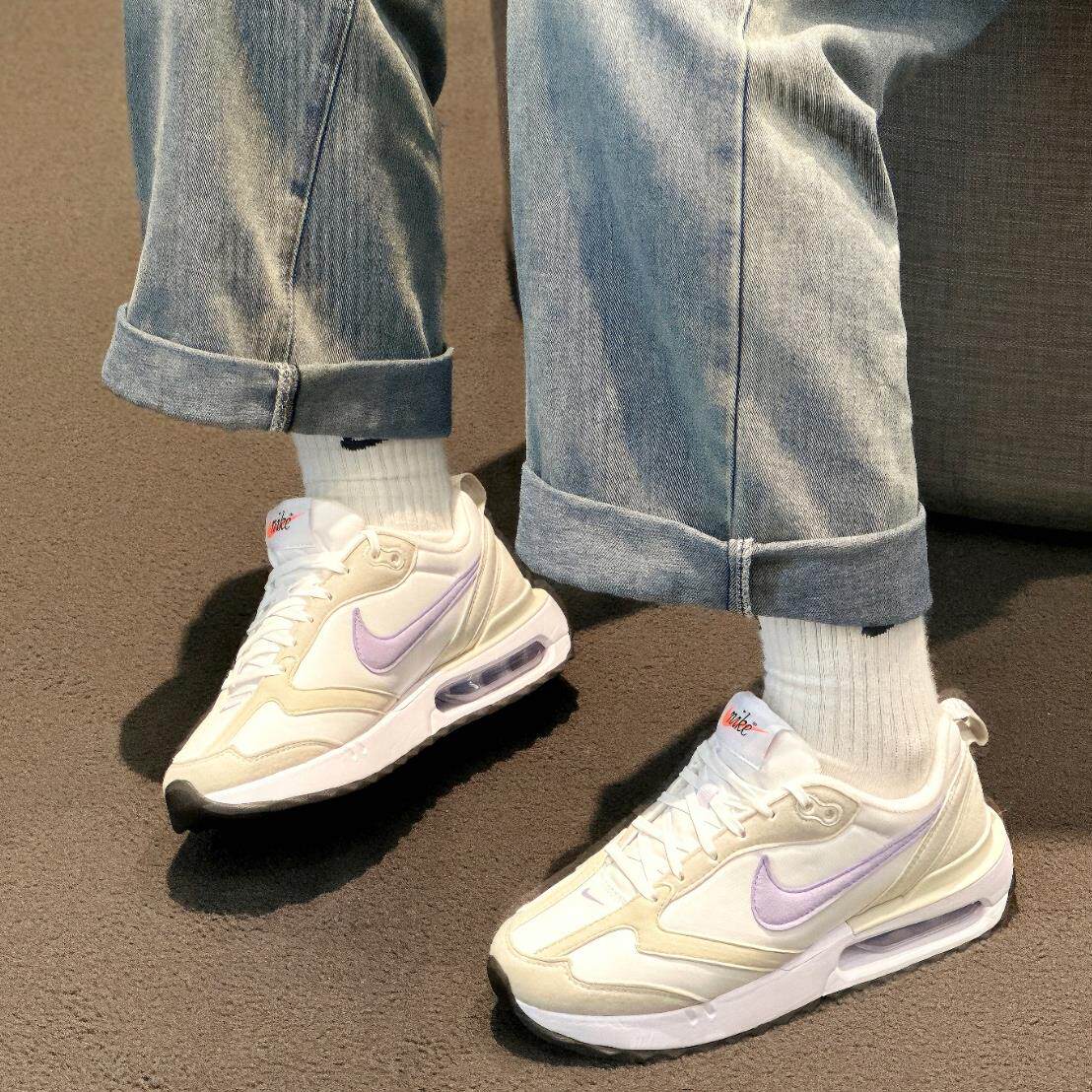 Nike耐克鞋子AIR MAX DAWN女鞋气垫运动鞋厚底跑步鞋正品休闲潮鞋