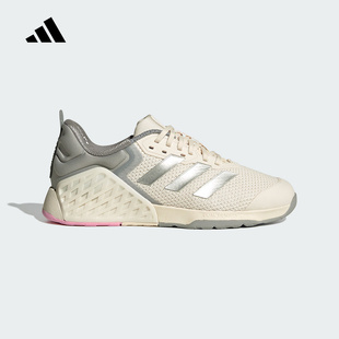adidas阿迪达斯深蹲硬拉力量鞋2025秋女DROPSET 3训练鞋 JR1678
