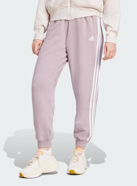 Adidas/阿迪达斯正品W 3S FT LS PT 女子束脚运动休闲裤IR6067