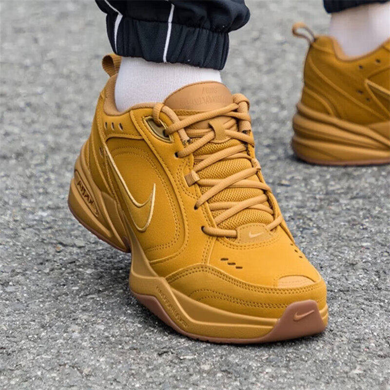 Nike耐克鞋子小麦色运动鞋2026年新款老爹鞋厚底男鞋休闲鞋跑步鞋
