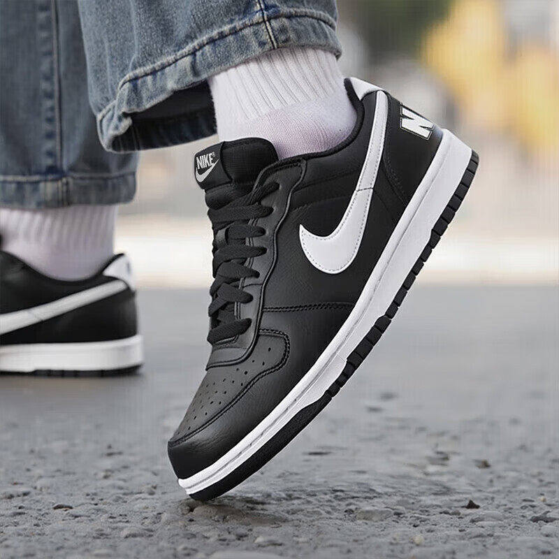 NIKE耐克板鞋男鞋秋季新款低帮百搭休闲鞋学生户外轻便皮面运动鞋,运动鞋new,运动休闲鞋,淘宝优惠券,粉丝福利购,淘宝优惠卷