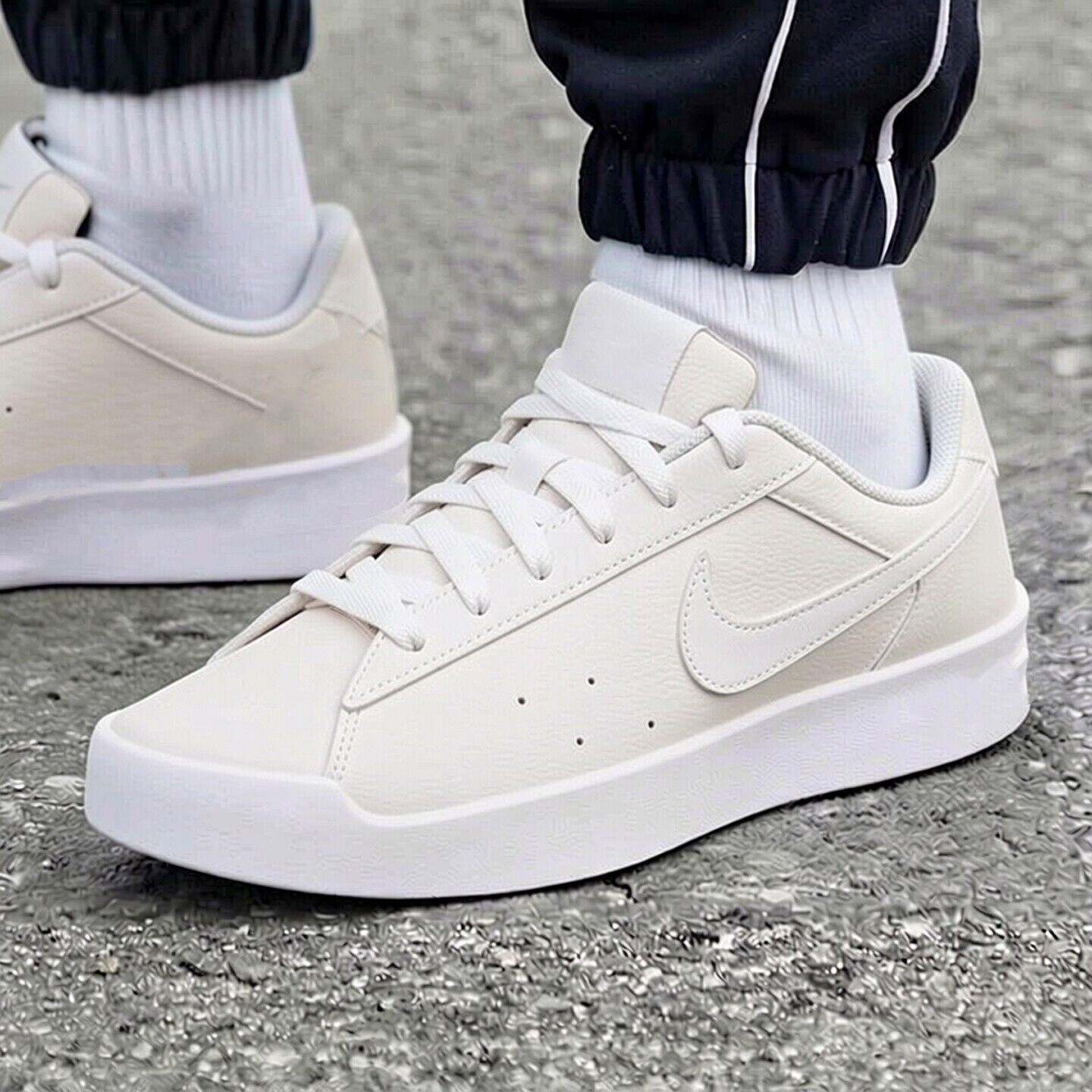 Nike耐克鞋子白色低帮板鞋2026年新款运动鞋轻便男鞋皮面休闲鞋潮