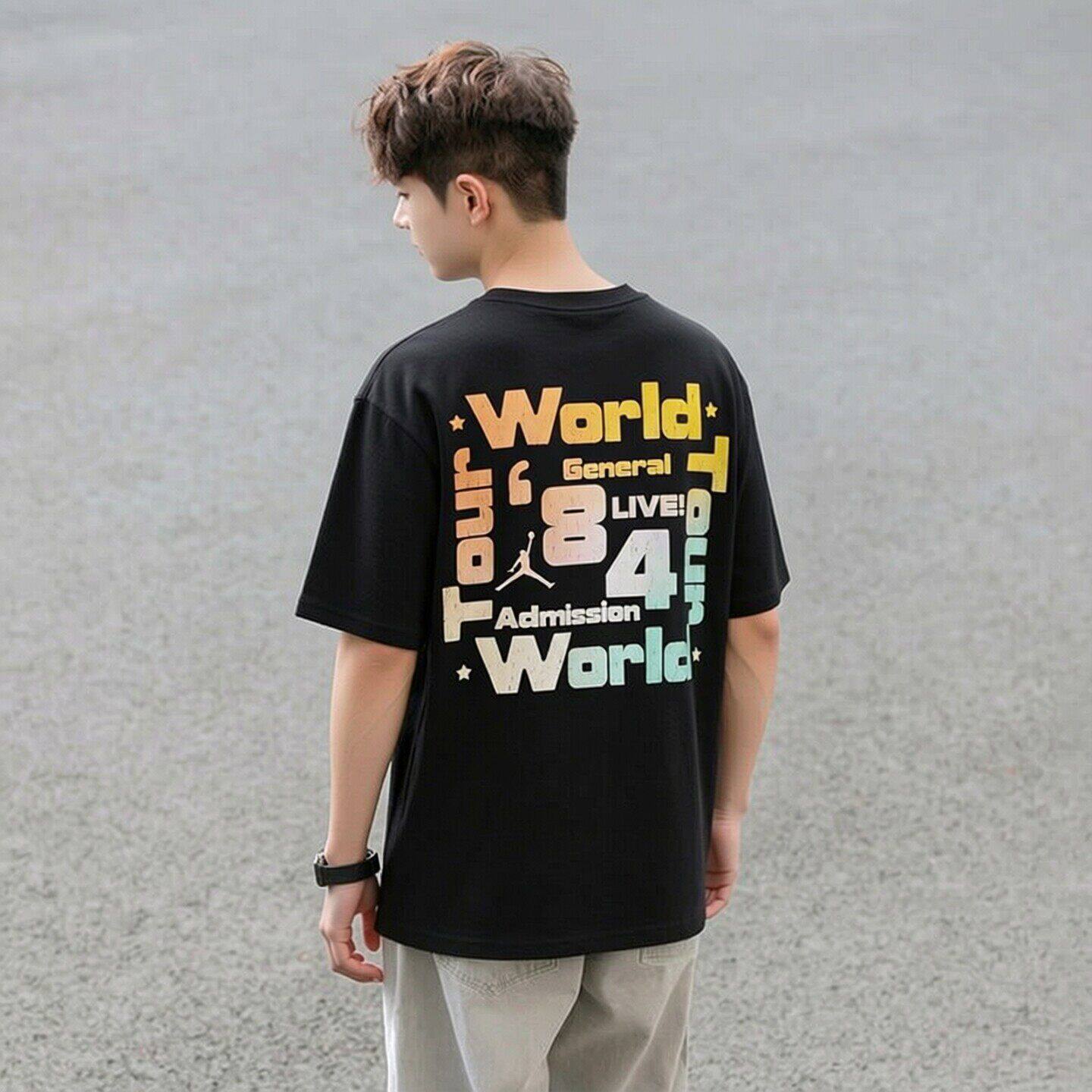 短袖Jordan纯棉宽松休闲
