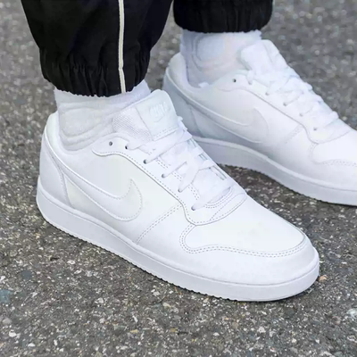 NIKE耐克男鞋板鞋夏季新款简版空军一号纯白低帮休闲鞋AQ1775