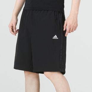 男裤 透气休闲五分裤 夏季 跑步运动裤 HE7405 新款 Adidas阿迪达斯短裤