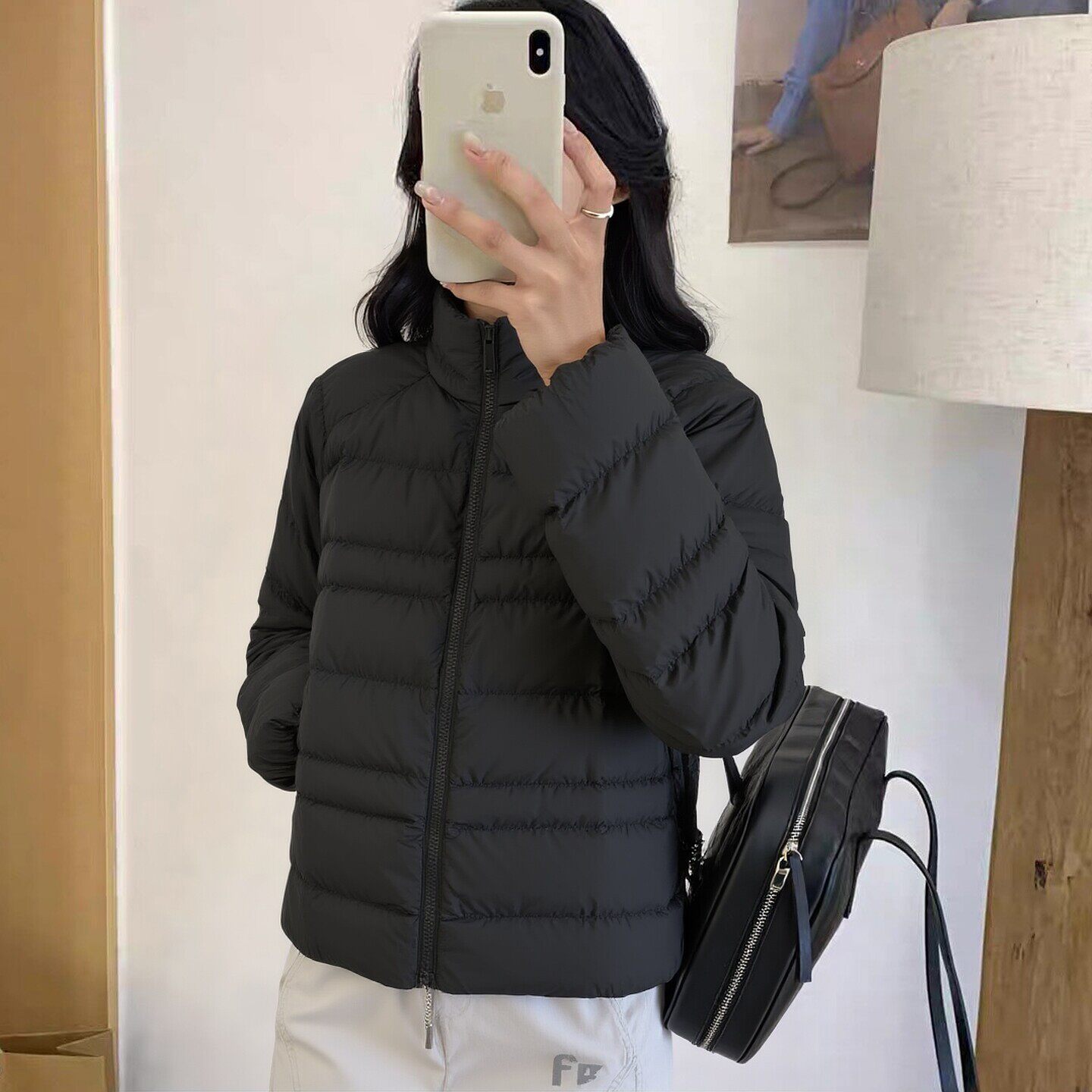 阿迪达斯棉服女秋季轻薄棉袄加厚立领美式复古保暖夹棉外套棒球服