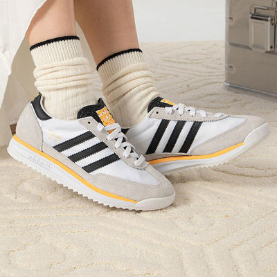阿迪达斯三叶草男女鞋春季新款透气复古情侣德训鞋SL 72 RS运动鞋