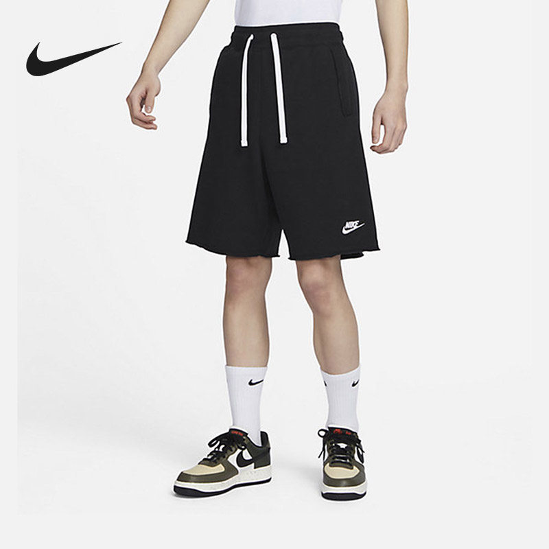 NIKE耐克男女情侣同款夏新款运动篮球训练裤跑步健身休闲五分短裤