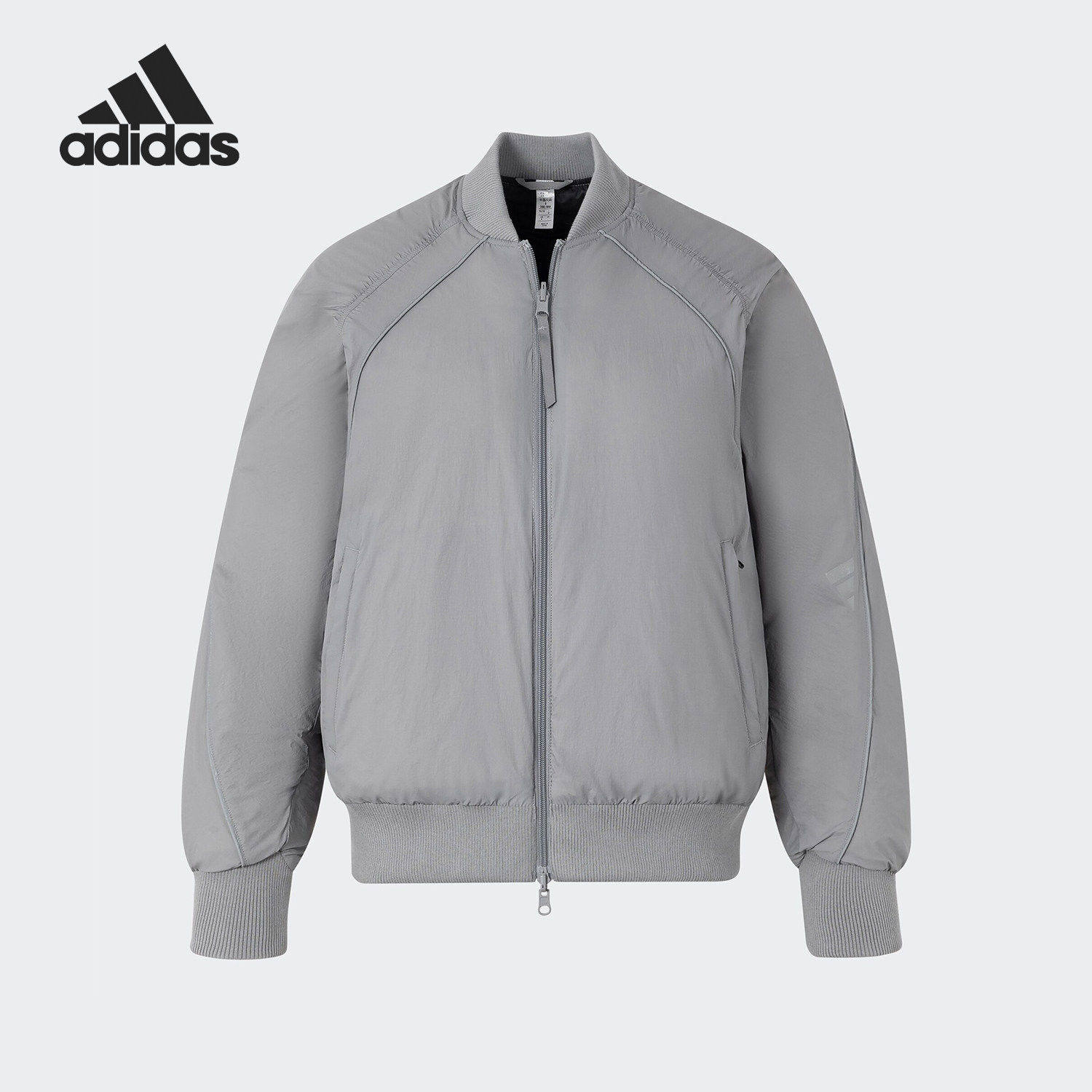 Adidas阿迪达斯正品女保暖飞行员拉链立领运动休闲羽绒服JW8916