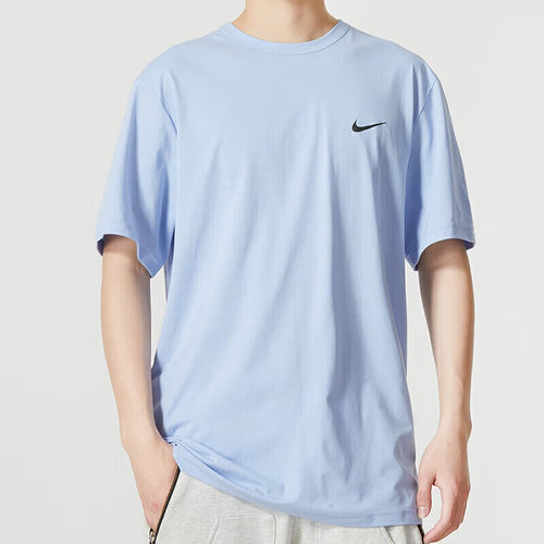 Nike耐克冰丝速干短袖夏季新款跑步运动T恤男透气上衣防晒训练服