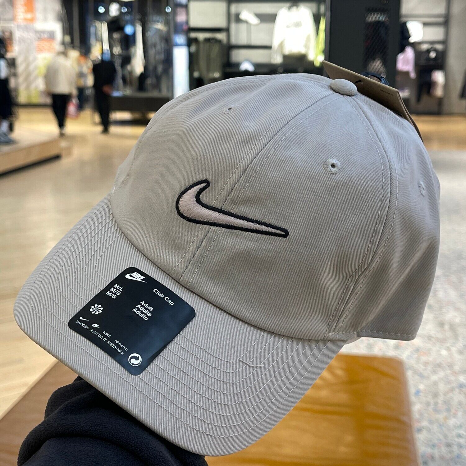 Nike耐克帽子刺绣大标鸭舌帽潮流棒球帽男女休闲帽正品防晒运动帽