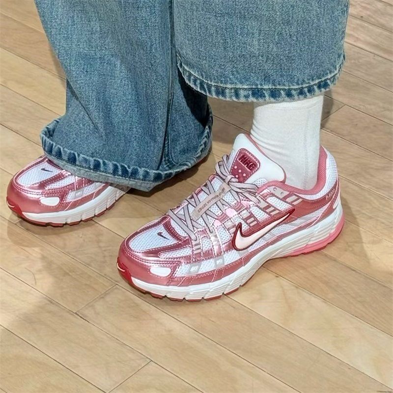 耐克鞋子正品NIKE P-6000女鞋春季正品老爹鞋网面运动鞋健身跑鞋