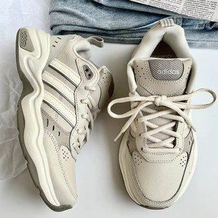阿迪达斯老爹鞋女秋季新款复古篮球低帮运动休闲鞋STRUTTER女鞋
