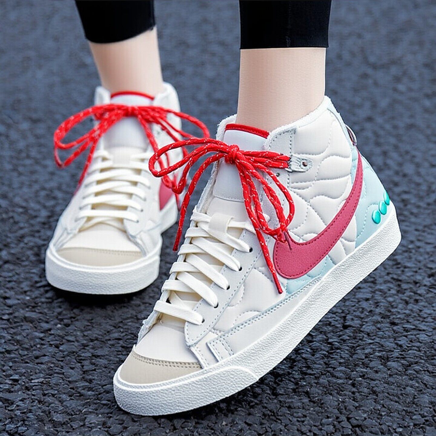 Nike耐克鞋子加绒女鞋冬季正品厚底运动鞋BLAZER板鞋休闲鞋DQ5360