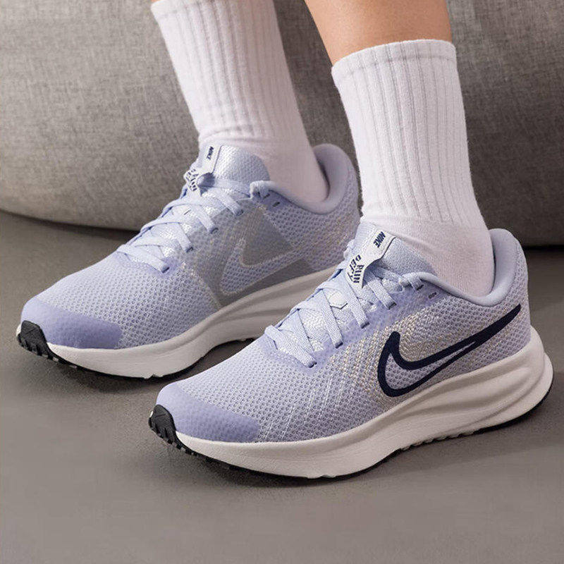 Nike耐克女鞋紫色跑步鞋正品正品透气网面训练厚底缓震休闲运动鞋