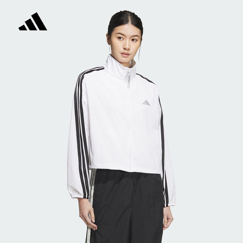 adidas阿迪达斯防晒服皮肤衣外套正品秋女凉感休闲梭织夹克KC0181
