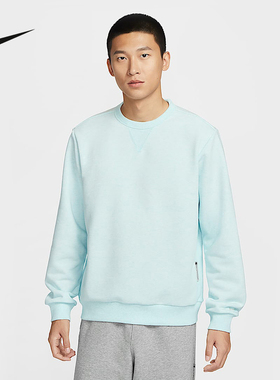NIKE耐克25春男套头衫DRI-FIT速干篮球运动衫圆领卫衣 FZ0221-474