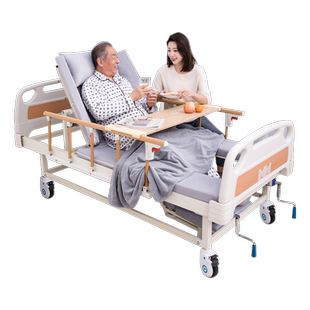 老人家用护理床多功能病人床瘫痪病床手动翻身医院病床升降医疗床