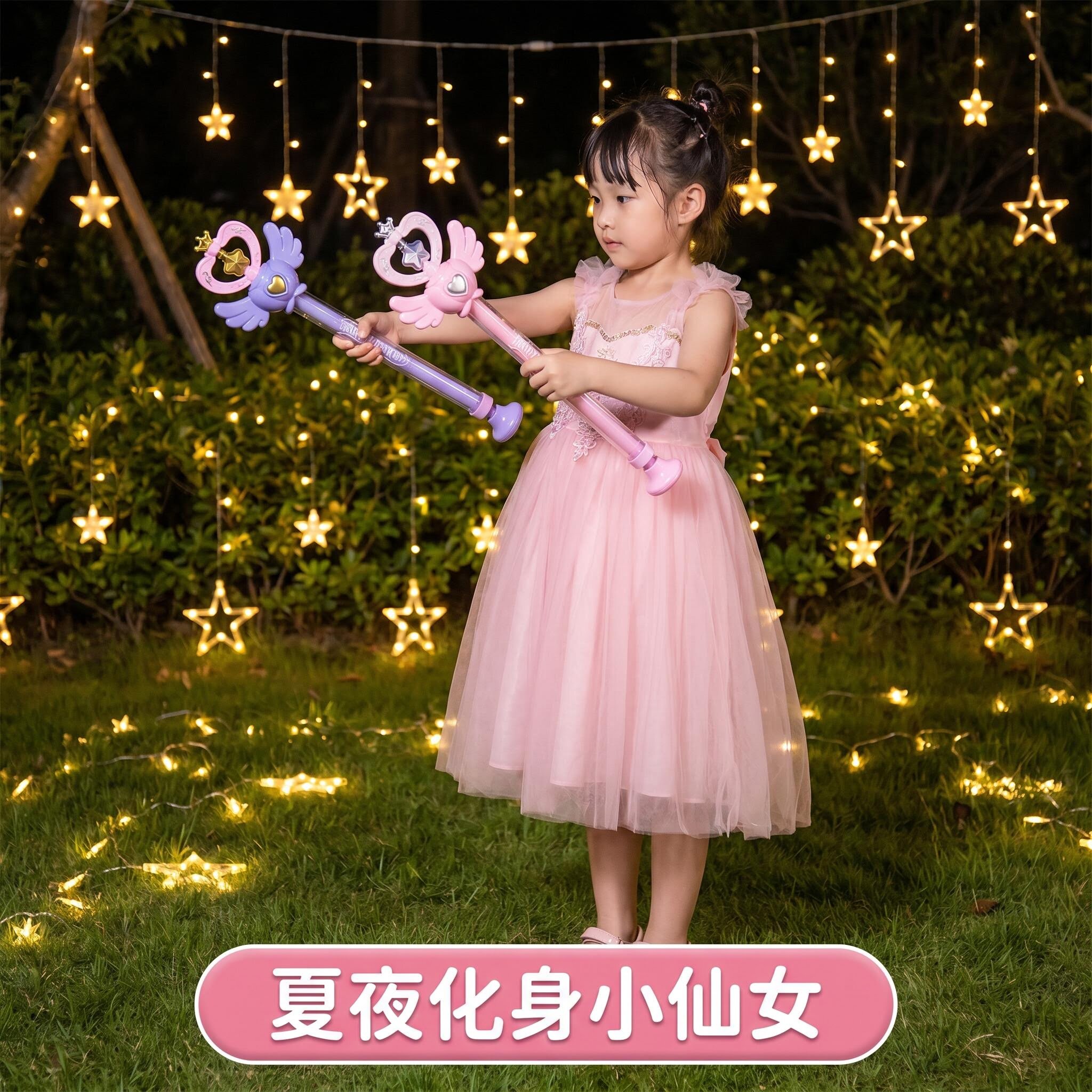 元气甜美仙女儿童户外水枪