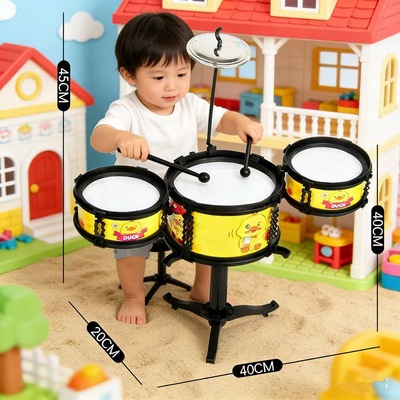 儿童迷你架子鼓益智玩具