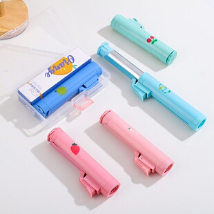 创意网红可伸缩卷发棒迷你便携烫发卷发器学生女士宿舍铝管波浪卷