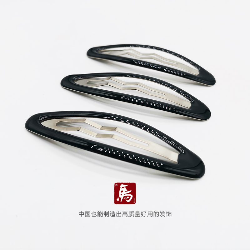 老马手工发饰侧边水滴大号发饰