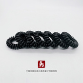 老马手工发头饰女网红不勒头无痕高弹力小号电话线发圈头绳橡皮筋
