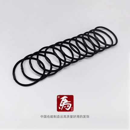 老马手工发饰头饰女无痕压2MM迷你儿童宝宝细复古风发圈发绳皮筋