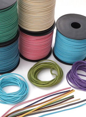 3mm韩国绒麂皮绳继承者捕梦网编织项链绳手链绳子手工diy材料饰品