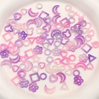 [Градиент фиолетовый] Смешанные цвета 20 г, около 190 шт.