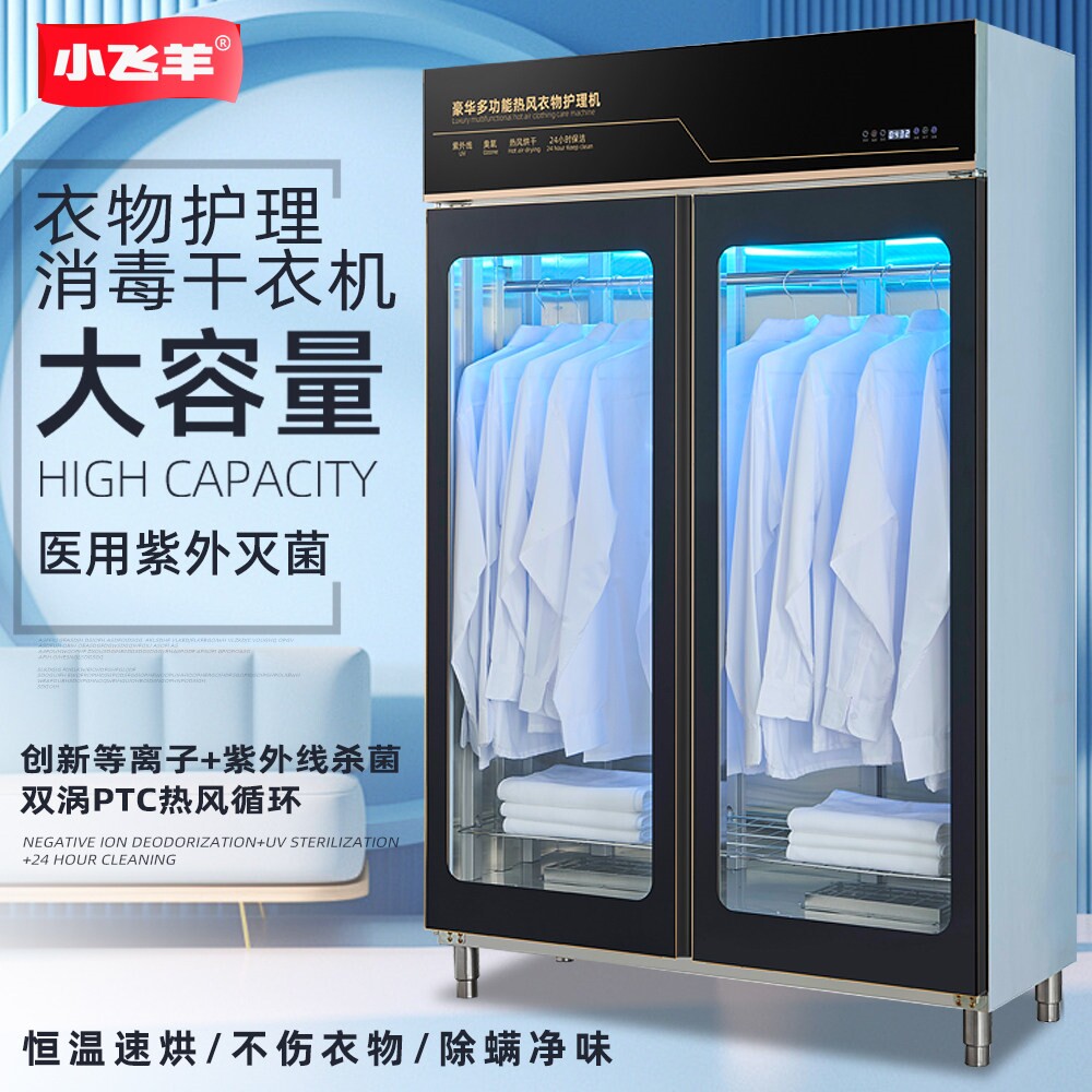 衣物护理干衣机家用商用双门大容毒柜量干洗店酒店衣服祛味烘干消