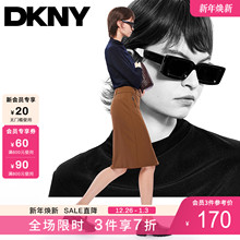 DKNY唐可娜儿25新款上衣经典百搭气质小高领修身弹力长袖打底衫