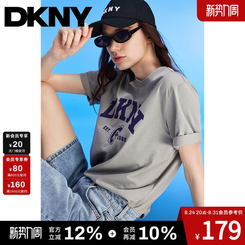 短袖T恤女美式复古宽松