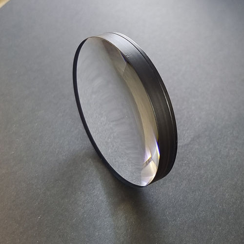 ED镜片直径52MM 焦距158MM胶合透镜 材质H-ZF1+FK61 件号611+612