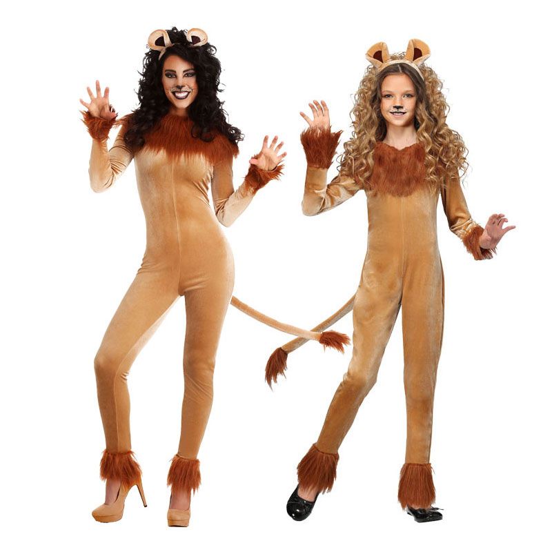 万圣节舞台表演cosplay非洲动物